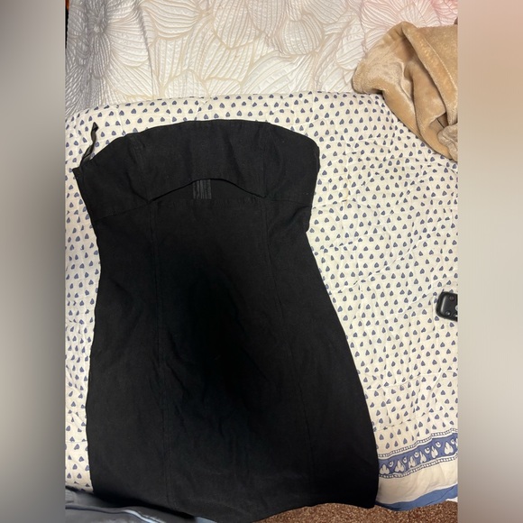 Motel bandeau black cut out mini dress - Picture 7 of 10